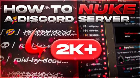 How To Nuke A Discord Server Nuke Bot 2024 Youtube