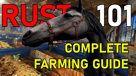 Rust 101 Complete Farming 2 0 Guide Youtube