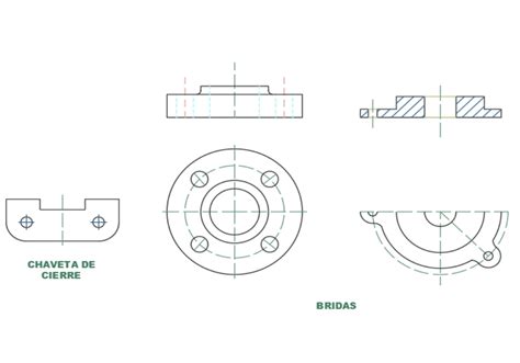 Bridas En Autocad Descargar Cad Gratis Kb Bibliocad