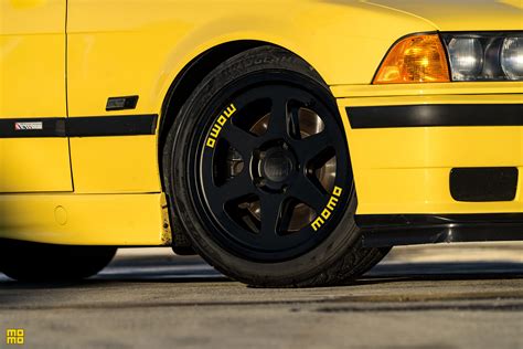 Heritage 6 Satin Black Bmw E36 M3 Momo Motorsport