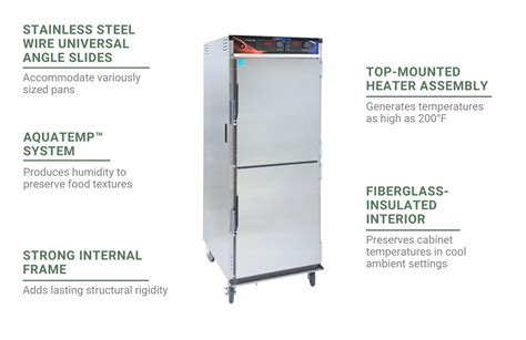 Cres Cor H 137 Wsua 12d Full Height Insulated Mobile Heated Cabinet W