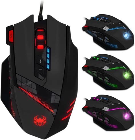 Zelotes Gaming Mouse,12 Programmable Buttons | eTeknix