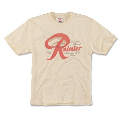 Rainier Beer Faded Logo T-Shirt-2X-Large - Walmart.com