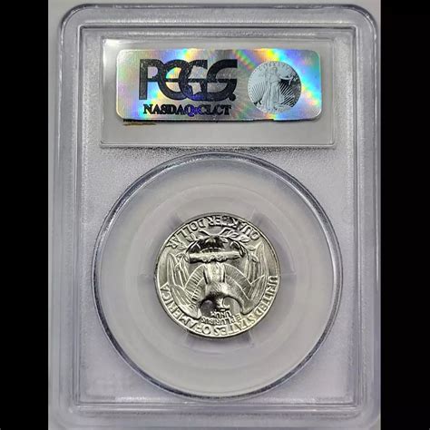 Silver Washington Quarter Pcgs Ms Old Pueblo Coin