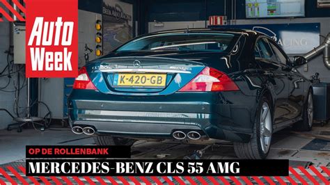 Mercedes Benz Cls Amg Op De Rollenbank Youtube