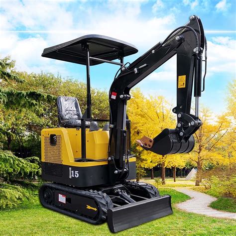 Crawler Mini Excavators Backhoe Orchard Digging Trenches Hook Machine