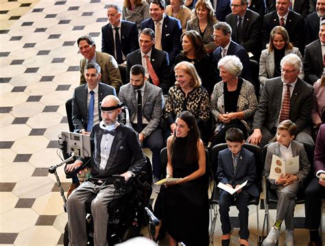 Steve Gleason Receives Congressional Gold Medal Jan 15 2020 The