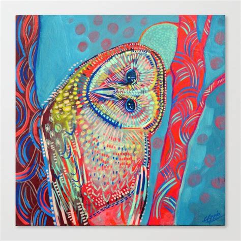 Canvas Prints To Match Any Home S Decor Society Owl Canvas Canvas