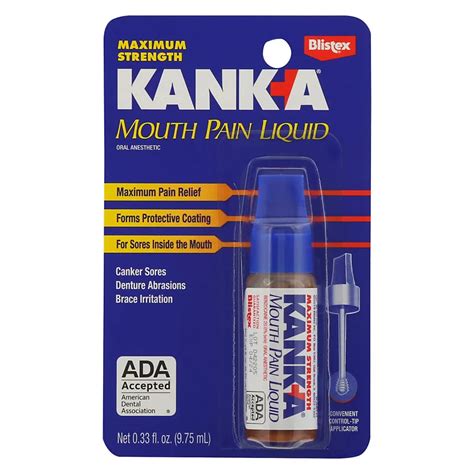 Kank-A Professional Strength Mouth Pain Liquid - Shop Oral Hygiene at H-E-B