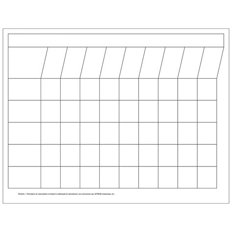 Printable Blank Table