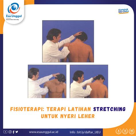 Fisioterapi Terapi Latihan Stretching Untuk Nyeri Leher Fakultas