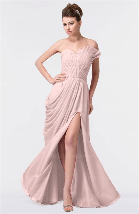 Colsbm Gwen Pastel Pink Bridesmaid Dresses Colorsbridesmaid