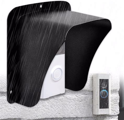 Amazon BWGQ Waterproof Cover For Doorbell Metal Keypad Rain Cover