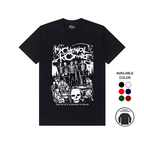 Jual Kaos Band My Chemical Romance Baju Distro Musik Rock Mcr Pria