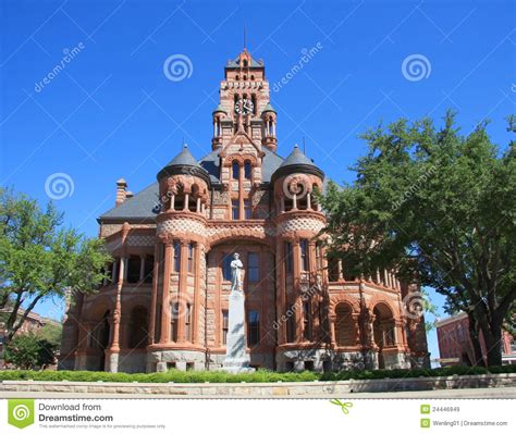 Historic Building Courthouse,Eagle in Texas Stock Image - Image of ...