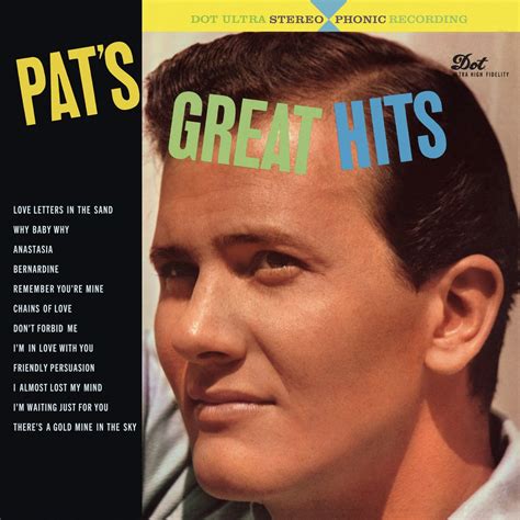 Pat S Great Hits 1959 Stereo Remake Album Di Pat Boone Apple Music