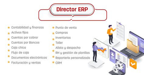 Qué es un ERP para qué sirve y ejemplos Director