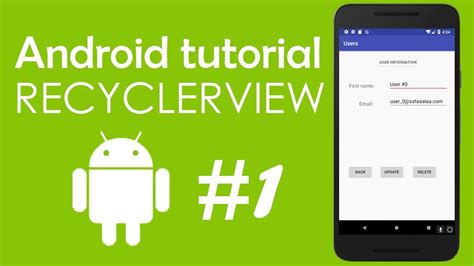 Android Tutorial Using Recyclerview Widget To Display List Of