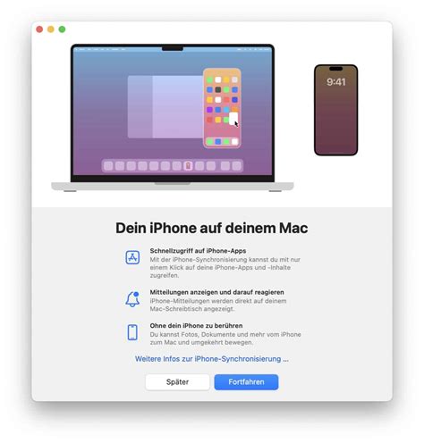 So geht es: iPhone Mirroring in Deutschland nutzen