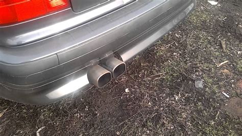 Bmw 316i Compact M43B16 Remus Exhaust Sound YouTube