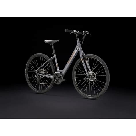 Trek Verve 1 Lowstep Hybrid Bike Galactic Grey