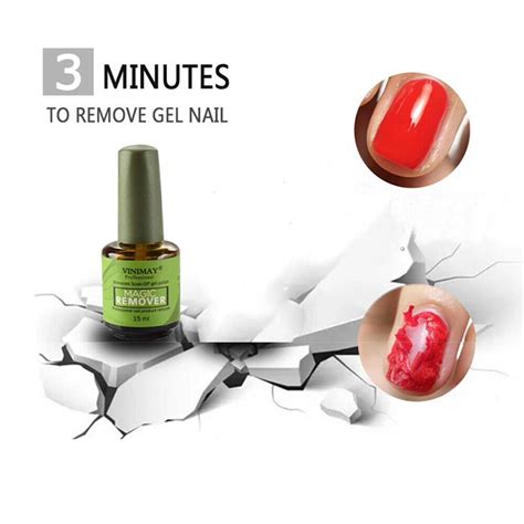 Buy 15ml Nail Gel Polish Burst Magic Remover Soak Off Uv Led Nail