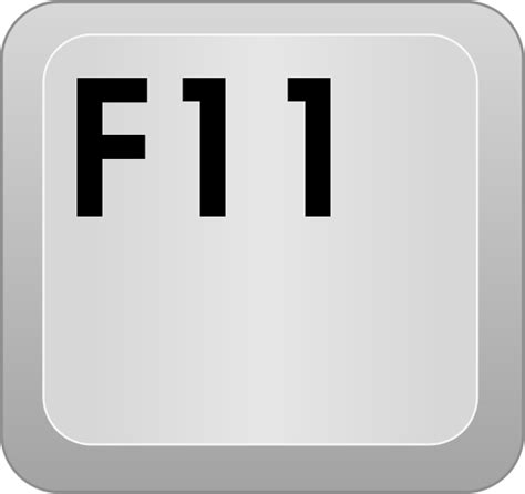 Computer Key F11