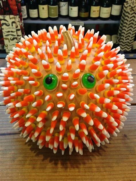 Pumpkin puffer fish | Pumpkin halloween decorations, Halloween crafts ...