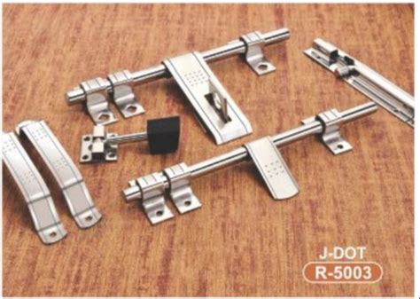 Kruti Silver R J Dot Stainless Steel Door Kit For Home Grade Ss