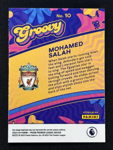 Panini Prizm Premier League Mohamed Salah Excelente Estuche