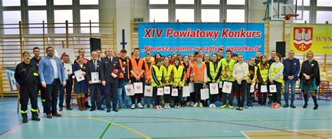 XIV Powiatowy Konkurs Pierwsza pomoc w nagłych wypadkach Komenda