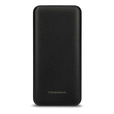 Powerbank Radioshack 2 Puertos Usb 20 000 Mah Negro Powerbanks