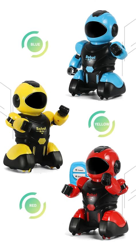 Rouge Robot Intelligent avec télécommande à infrarouge pour enfants