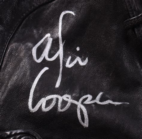 Alice Cooper Signed Personally Owned Worn Leather Jacket Beckett