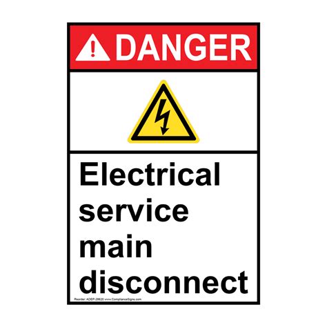 Electrical Disconnect Symbol