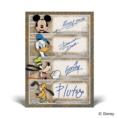 Topps Uk Releases Disney Chrome Dave Adam S News