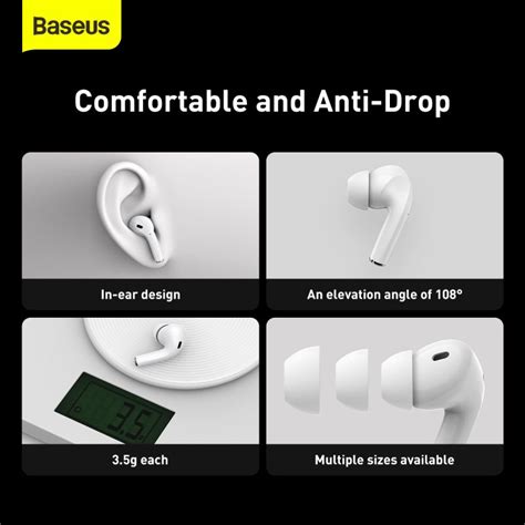 Baseus Encok W True Wireless Earphones Noise Reduction Baseus Pakistan