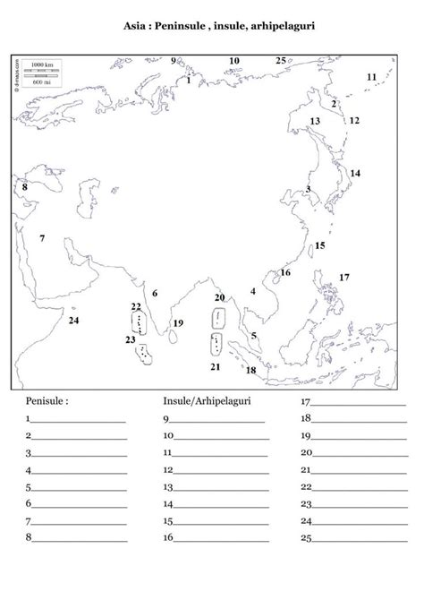 Asia Insule I Peninsule Worksheet Videos Tutorial Workbook Worksheets