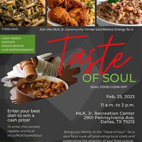 Join The Mlk Jr Community Center And Reliant Energy For A Taste Of