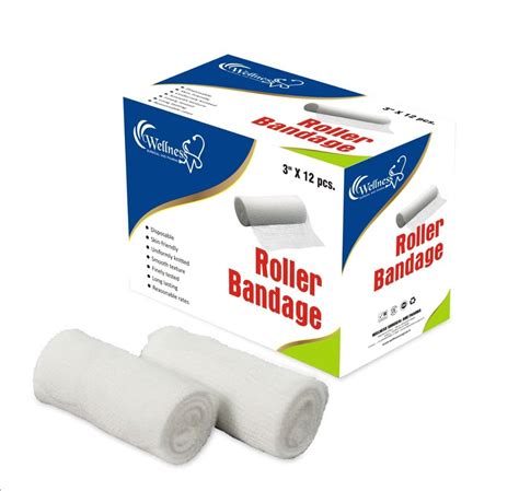 Cotton White Roller Bandage For Surgical Dressing At Rs 2550pack In