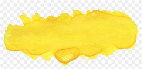 Download Free Download Yellow Watercolor Banner Png Clipart Png