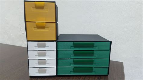 Modular Storage Drawers Fast And Affordable 3d Printed Vase Mode