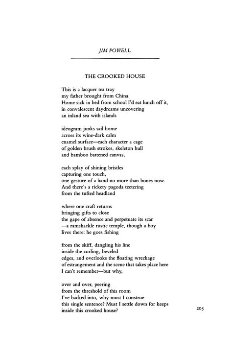 The Crooked Man Poem