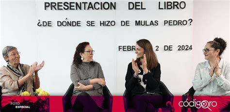 Ana Paola López Birlain encabeza presentación del libro De dónde se