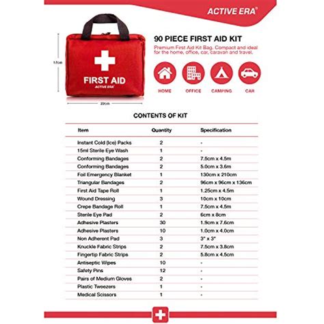 Premium First Aid Kit [90 Pieces] Essential First Aid Kit For Camping