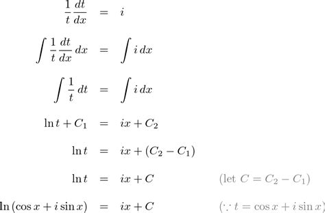 Eulers Equation