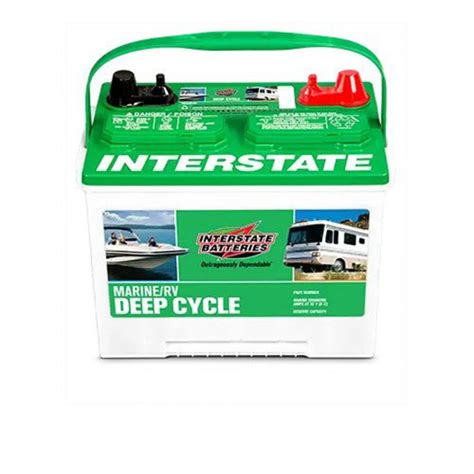 Interstate Deep Cycle 12 Volt Battery 24 Series Edmonton RV Service