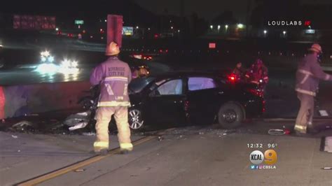 Wrong Way Driver Kills 2 In Head On Collision On 91 Freeway In Riverside Youtube