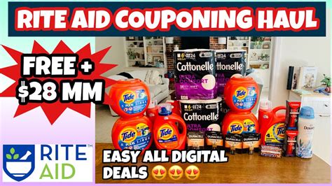 RITE AID HAUL Super Great Week This Week Learn Rite Aid Couponing