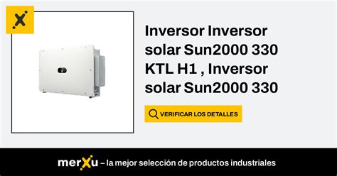 Huawei Inversor Inversor Solar Sun2000 330 KTL H1 Inversor Solar